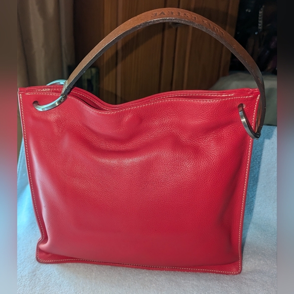Luis Esteve red shoulder bag. - Picture 2 of 13
